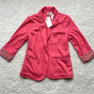 Coral blazer new w tags!